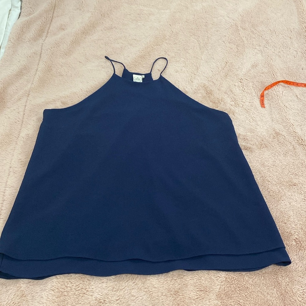 Paper Crane Navy tank.